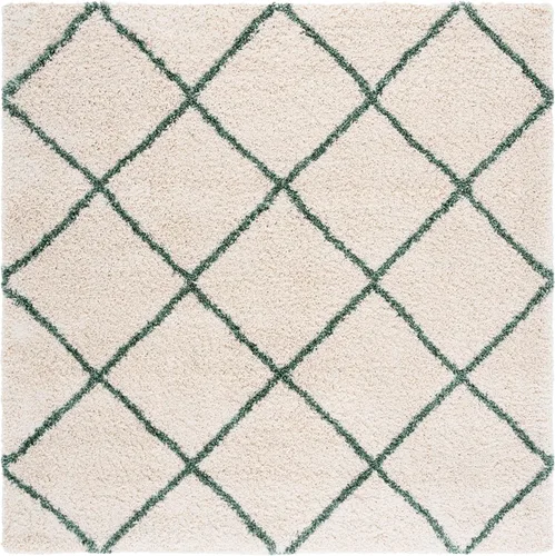 Vista 63 de SAFAVIEH Hudson Shag Collection - Alfombra decorativa de 2 x 3 pies, color beige y marfil, diseño moderno de enrejado, no desprende pelusa