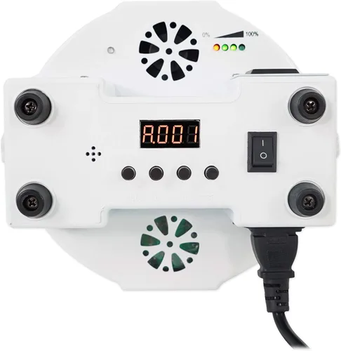 Vista 8 de (3) Rockville Battery PAR 50 Blanco Recargable LED DMX DJ Wash Up Lights+Bag