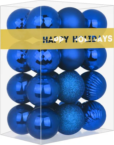 Vista 18 de Esferas pequeñas de Navidad de bronce y dorado de 1.6 pulgadas, adornos para decoración de árbol de Navidad, bolas colgantes inastillables