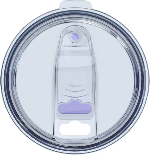 Vista 7 de Tapa de vaso para 30 oz deslizante a prueba de salpicaduras y agradable – azul claro