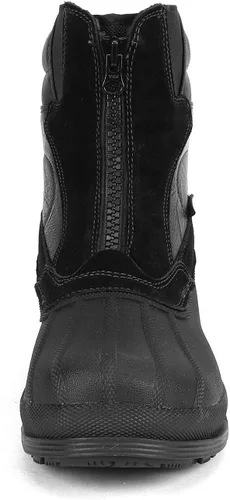 Vista 6 de NORTIV 8 - Botas de nieve para hombre con aislamiento impermeable para invierno