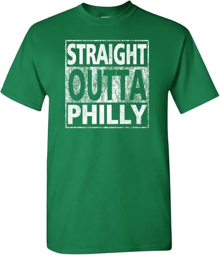 Vista 8 de Xtreme Apparrel Camiseta de hombre Straight Outta para aficionados al fútbol