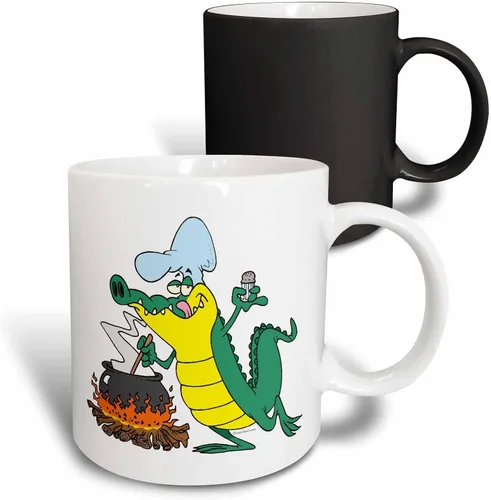 Vista 11 de 3dRose Dooni Designs - Tazas, diseño de juguetes al azar, Negro/Blanco