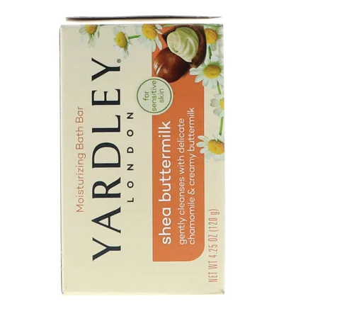 Vista 5 de Yardley - Barra de baño de suero de karité (2 unidades)