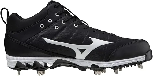 Vista 9 de Mizuno Tenis de béisbol de 9 pike Ambition 2 Mid para hombre