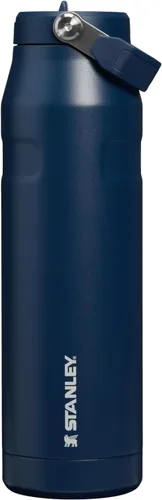 Vista 59 de STANLEY - Botella de agua IceFlow Flip Straw 2.0 con pajilla abatible, abertura más grande, acero inoxidable aislado, sin bisfenol A, 16 onzas