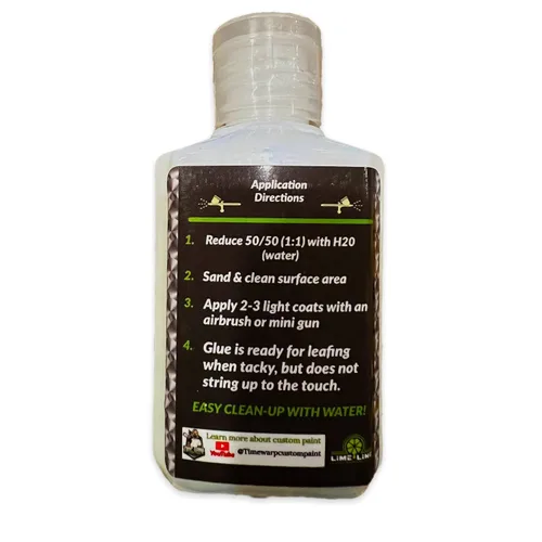 Vista 2 de LiME LiNE Cinta adhesiva en aerosol, adhesivo para hojas de oro y plata de grado automotriz
