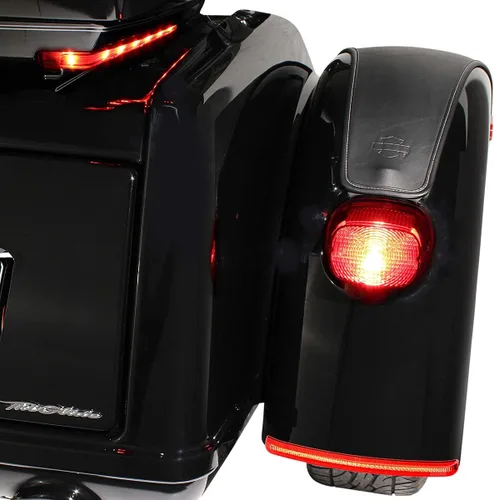 Vista 2 de CIRO Cuchillas de guardabarros LED para Tri Glide