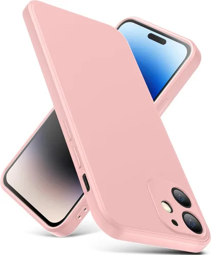 Vista 11 de Funda para iPhone 12 Mini, funda delgada de silicona líquida, a prueba de golpes, funda delgada para iPhone 12 Mini, funda protectora de cámara