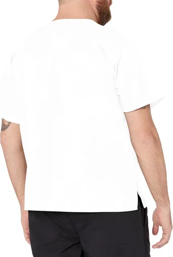 Vista 2 de WonderWink Camiseta unisex con cuello en V
