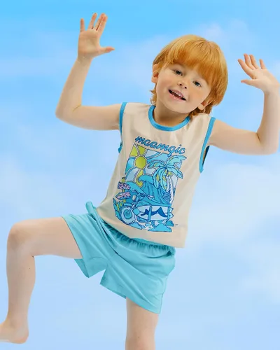 Vista 68 de maamgic Traje de baño para niños con forro de compresión elástico para niño