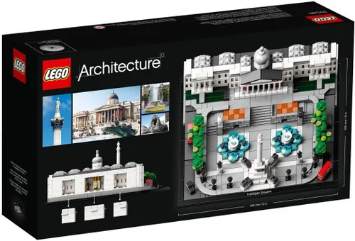 Vista 8 de LEGO Architecture 21045 Kit de construcción del edificio de la plaza Trafalgar (1197 piezas)