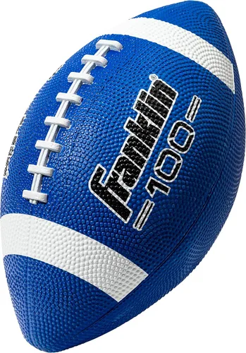 Vista 8 de Franklin Sports Balones de fútbol americano de goma para niños Junior Grip-Rite tamaño juvenil - Balones de fútbol americano Peewee Kids duraderos