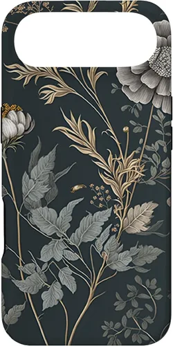 Vista 27 de Cute Flowers Vintage Botanical Floral Illustration Case for iPhone 17