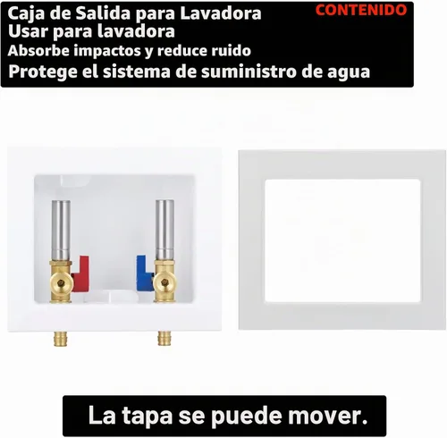 Vista 6 de Caja de salida para lavadora Expansión PEX-A con pararrayos de martillo de acero inoxidable, entrada 1/2 pulgada PEX-A F1960 Pala de expansión x