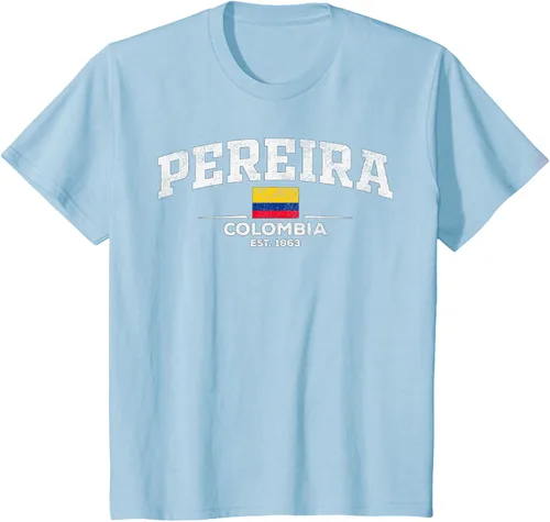 Vista 14 de Camiseta Pereira Colombia, Negro