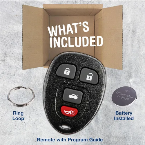 Vista 3 de KeylessOption Llavero de Reemplazo para 2006 2007 2008 2009 2010 2011 2012 2013 2014 2015 2016 Buick Lucerne Cadillac DTS Chevrolet Chevy Impala