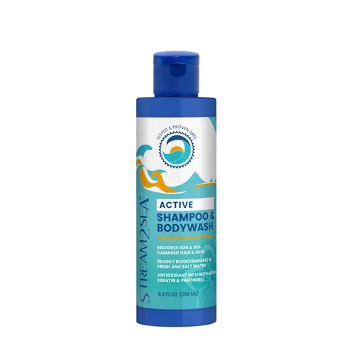 Vista 10 de STREAM 2 SEA Champú y acondicionador, gel de baño 3 en 1 para natación, champú para nadadores Reef Safe para hombres, mujeres y niños, champú