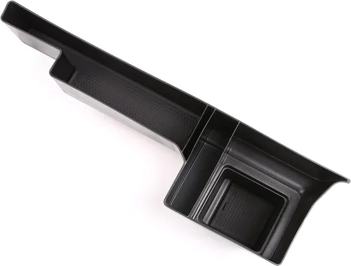 Vista 2 de Compatible con Toyota Land Cruiser Prado FJ150 150 2010 2011 2012 2013 2014 2015 2016 2017 ABS consola central de coche multifunción caja
