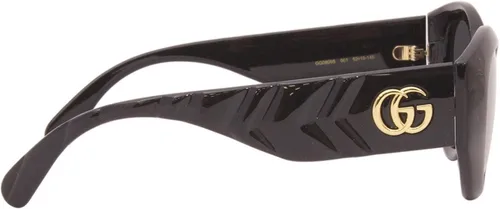 Vista 3 de Gucci GG0809S BLACKGREY 5719145 gafas de sol de mujer