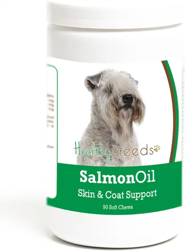 Vista 235 de Healthy Breeds Affenpinscher - Masticables suaves de aceite de salmón, 90