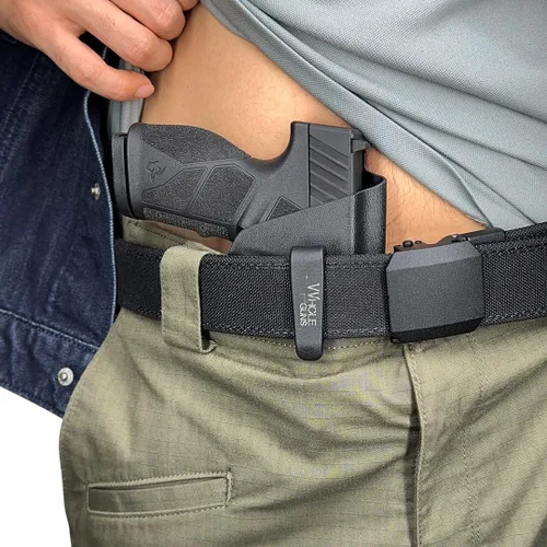 Vista 5 de IWB Full Cover Tuckable Holster - Inside The Waistband Holster - fits GL 26/27/33 (Gen 1-4)