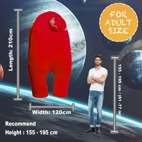 Vista 5 de FANFX Inflatable Astronaut space Costume Inflatable costume Full Body Suit Halloween Cosplay Costumes