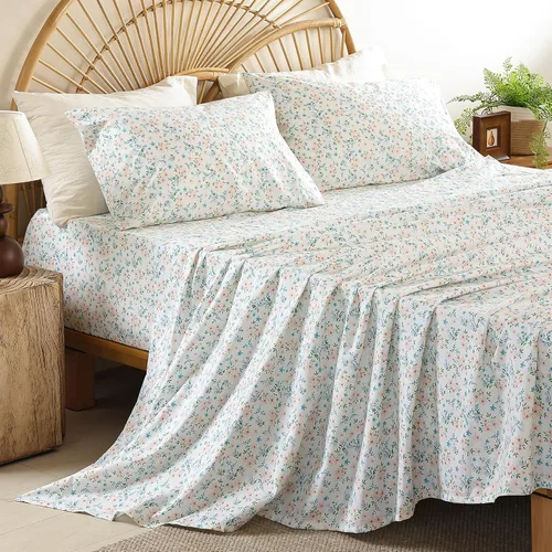 Vista 31 de Whitney Home Textile Juego de Sábanas Twin, Sábanas de Cama de Microfibra Suave de Hotel Tamaño Twin, Bolsillo Extra Profundo, Juego de Sábanas