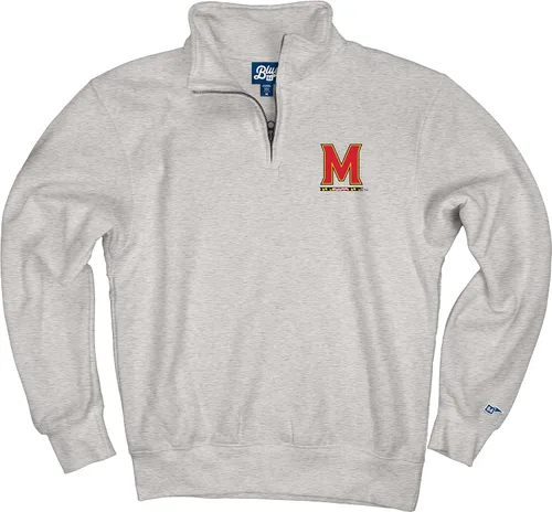 Vista 112 de Blue 84 Sudadera con cremallera de un cuarto para hombre de la NCAA