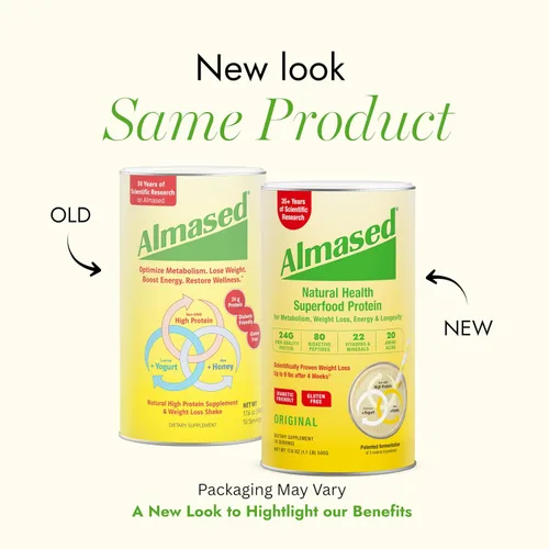 Vista 3 de Almased Polvo multiproteína 17.6 oz (paquete de 2)