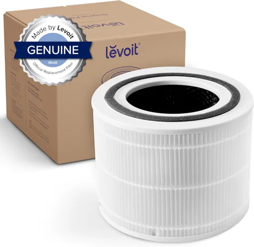 Vista 2 de LEVOIT Core 300 - Filtro de repuesto para purificador de aire, filtro 3 en 1 y humidificadores para dormitorio y hogar, humidificador de aire