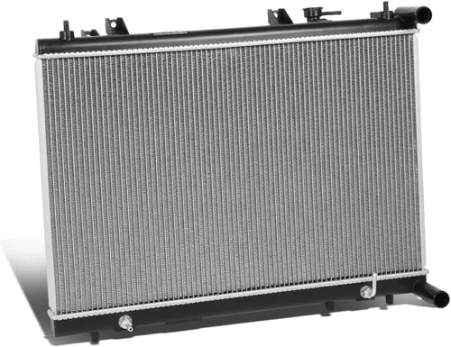 Vista 10 de DNA Motoring OEM-RA-2459 Repuesto de radiador de refrigeración de aluminio estilo OE compatible con Infiniti QX4 01-03 / 01-04 Pathfinder AT, 27