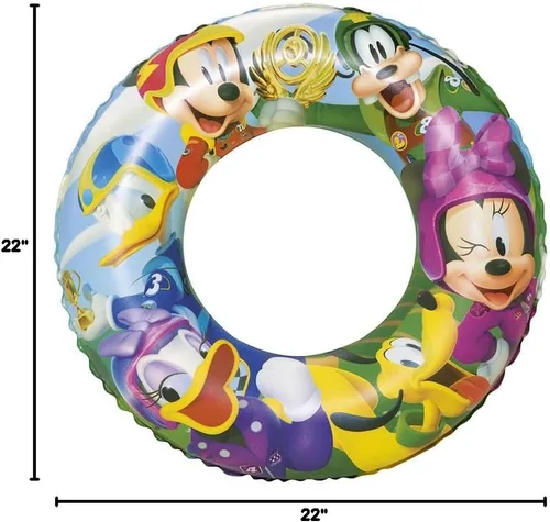 Vista 8 de Bestway © Disney Mickey and the Roadster Racers - Anillo de natación de 22 pulgadas