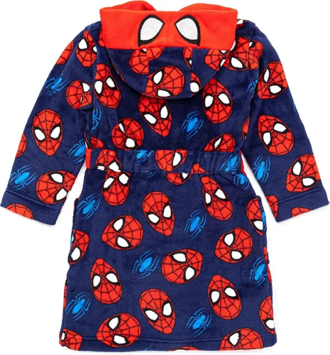 Vista 3 de Marvel Spider-Man - Albornoz para niños y niños