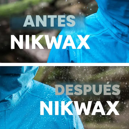 Vista 3 de Nikwax Dúo-Pack de limpieza e impermeabilización para ropa impermeable