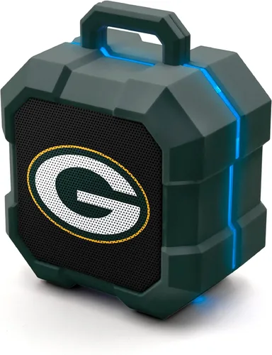 Vista 34 de SOAR NFL Shockbox - Altavoz Bluetooth inalámbrico LED, resistente al agua, IPX4, 5.0 Bluetooth con más de 5 horas de tiempo de reproducción, pequeño