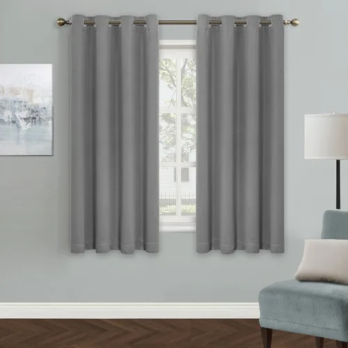 Vista 141 de MYSKY HOME Cortinas Aqua para Armario para Entrada Cortina Opaca para Puerta para Sala de Estar Cortina Oscurecedora de Habitación con Ojales