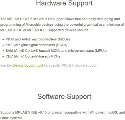 Vista 2 de PICkit4 original de Microchip: MPLAB PICkit 4 3 PIC programador en circuito depurador @XYGStudy
