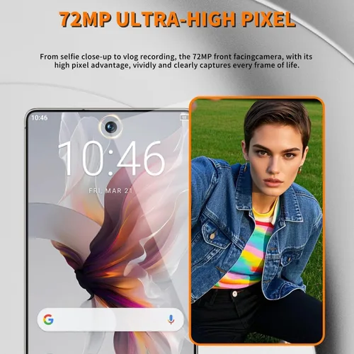 Vista 4 de C26 Ultra Desbloqueado 5G Teléfono móvil, teléfono móvil Android 15 con bolígrafo incorporado, pantalla grande de 6.9 pulgadas, 8GB+256GB, Dual SIM