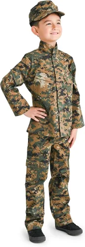 Vista 3 de Trooper Ropa Woodland Marine Youth Uniforme 3 PC (Woodland MARPAT)