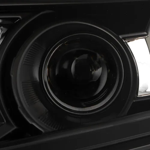 Vista 6 de AKKON - Compatible con faros delanteros halógenos tipo halógeno Honda Odyssey 11-17 2011-2017 con señal de giro secuencial de rayas LED, carcasa