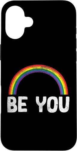 Vista 23 de Rainbow You Be LGBT Pride Flag Lesbian Gay Bi Trans Gift Case for iPhone 17