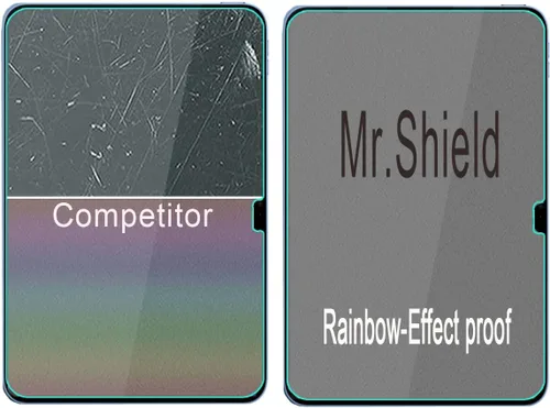 Vista 5 de Mr.Shield Protector de pantalla para iPad Air de 11 pulgadas M3 2025 y M2 2024 [vidrio templado] [2 unidades] Protector de pantalla