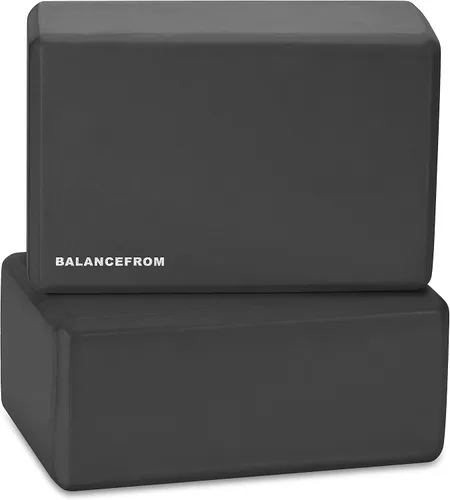 Vista 2 de Fitvids Set of 2 High Density Premium - EVA Yoga Blocks, 9"x6"x4" Each