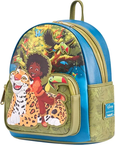 Vista 6 de Loungefly Disney Encanto - Antonio and Parce The Jaguar Backback exclusivo de Tienda multicolor