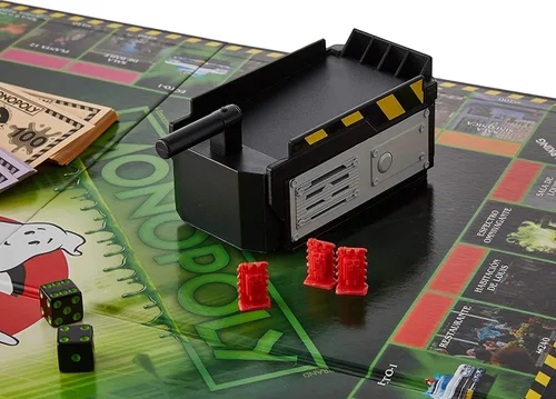 Vista 5 de Monopoly Juego de mesa Ghostbusters: 2-6 jugadores, mayores de 8 años
