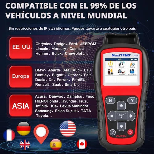 Vista 9 de Autel MaxiTPMS TS508WF Herramienta de programación TPMS, con $120 4 sensores Autel TPMS, WiFi 2025 Ver. de TS408S TS501 TS508 TS601