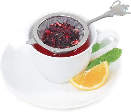 Vista 2 de Norpro Colador de té de malla de acero inoxidable