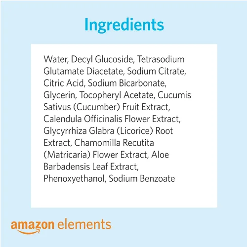 Vista 5 de Amazon Elements Toallitas para bebé, sin perfume, 810 unidades, paquetes abatibles