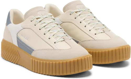 Vista 3 de Sorel Tenis Ona Ave T-Toe para mujer Tiza/Gris Ceniza